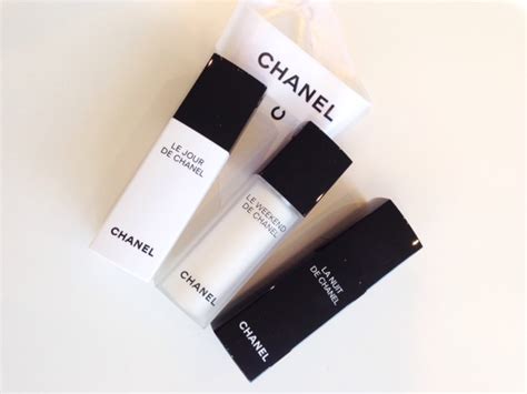 Chanel Le Jour, La Nuit, Le Weekend Travel Set